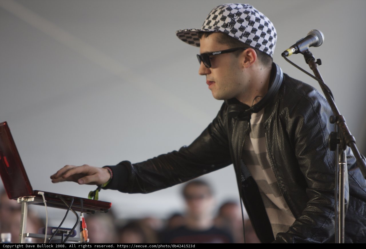 A-Trak performing at Coachella