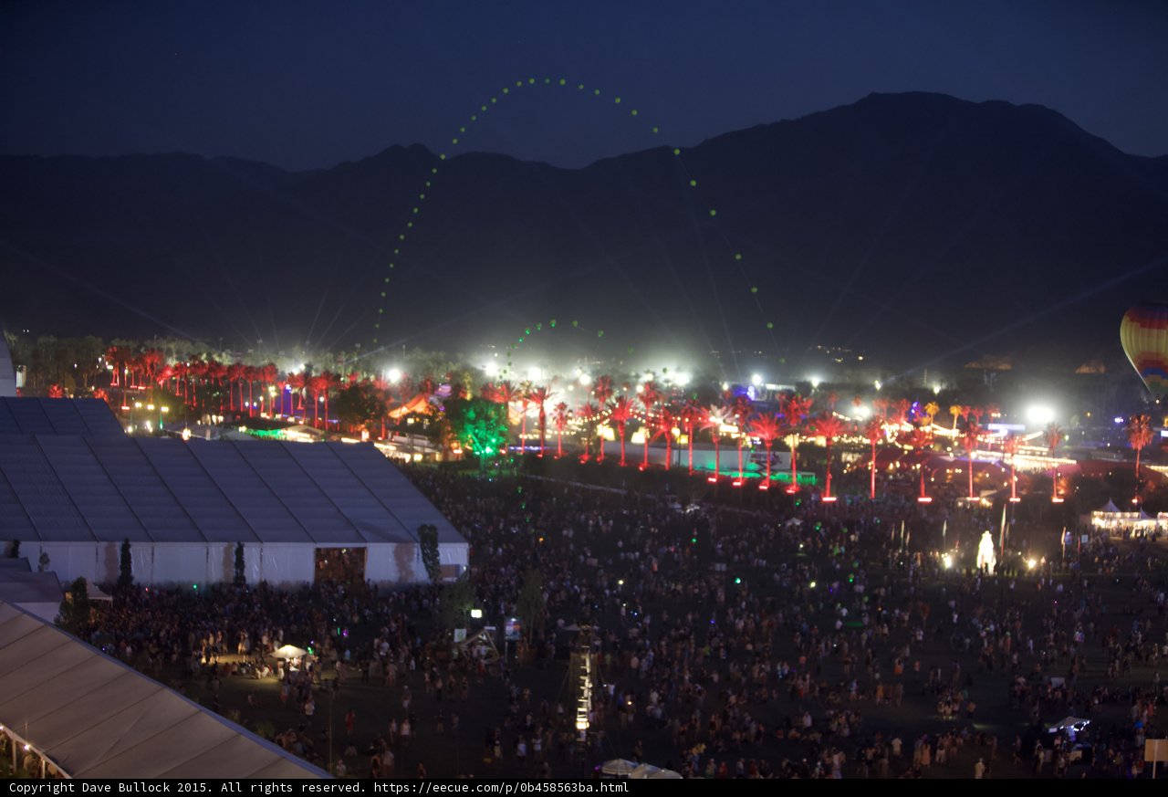 Urban Metropolis on Fire: Nighttime Festival Crowd