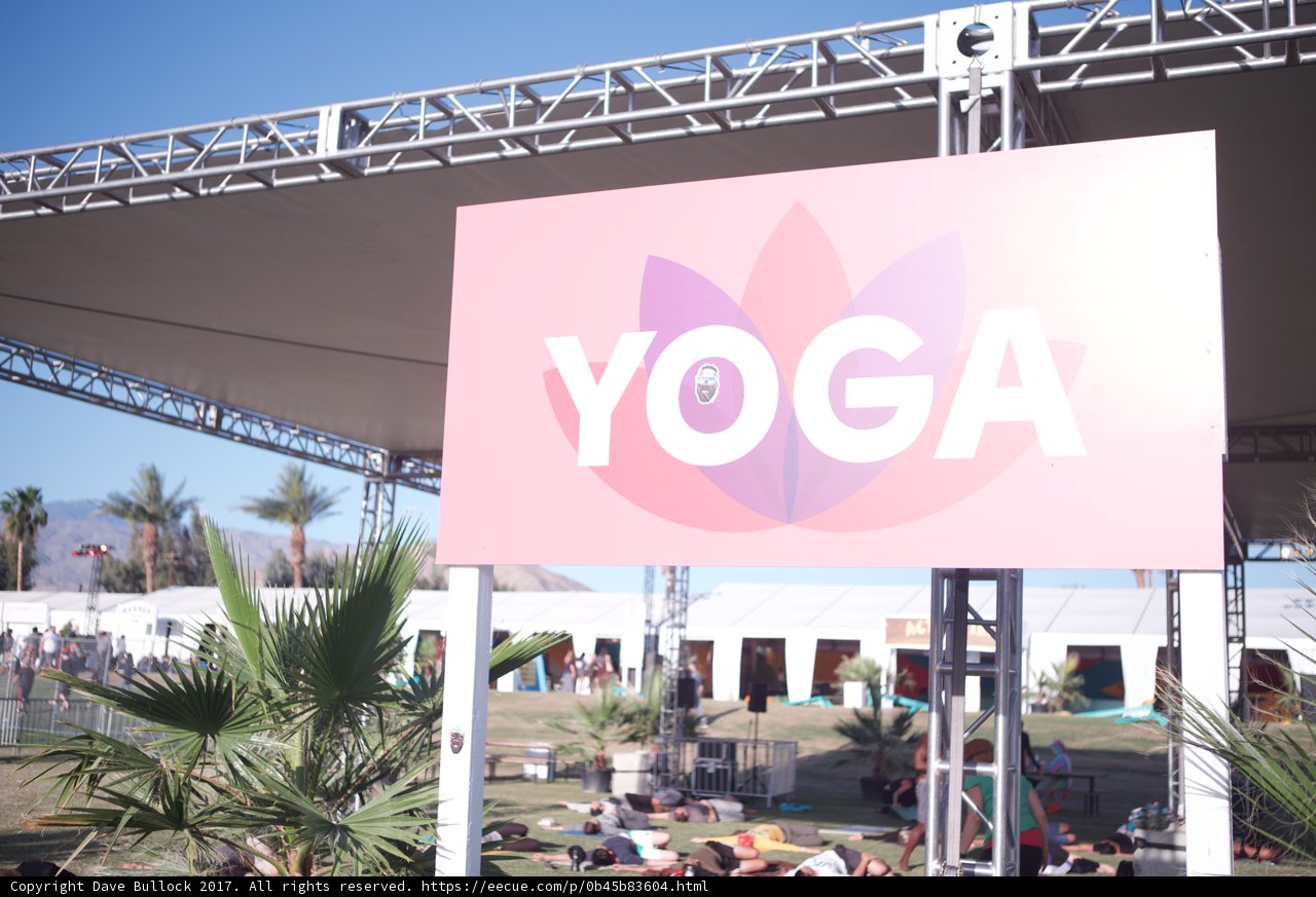 Yoga Under the Blue Sky