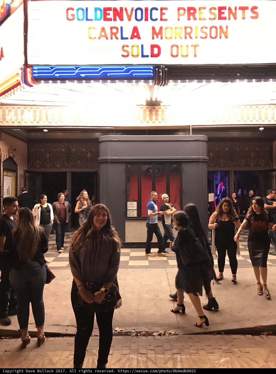 Sold Out Carla Morrison Concert Draws a Crowd in Downtown