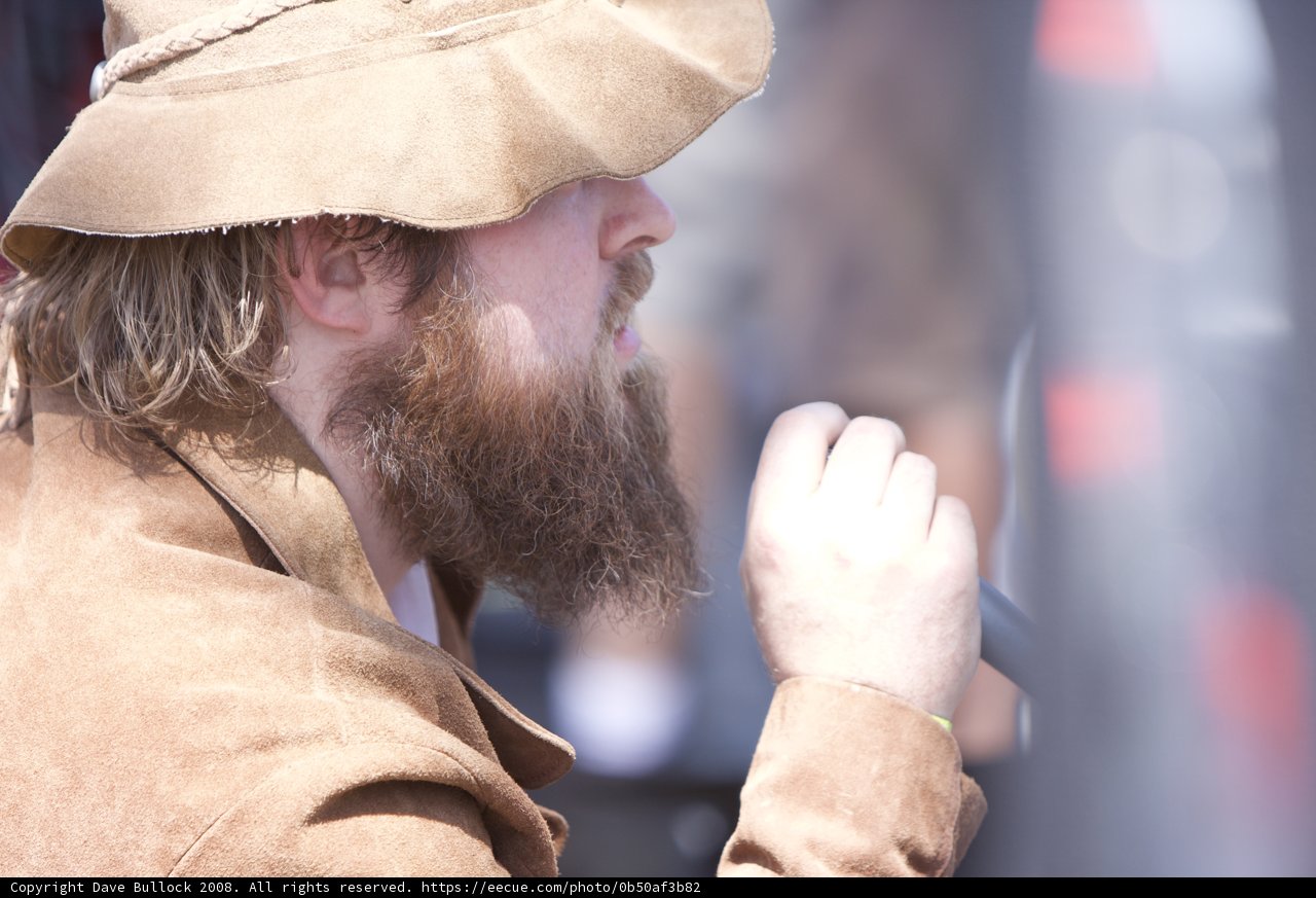 Hat-Wearing Man at Coachella