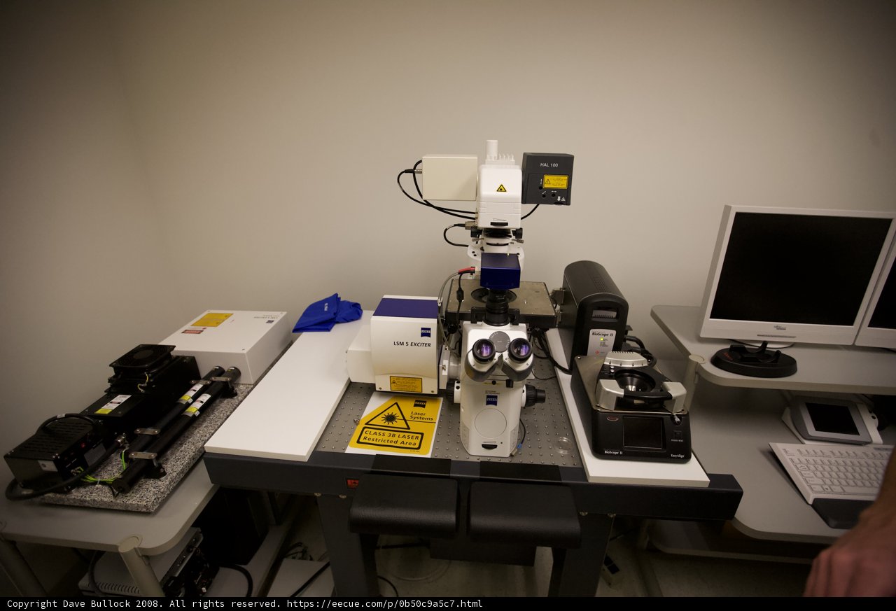 Microscope on Desk