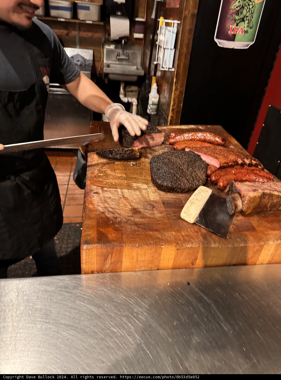The Expert Butcher at Work