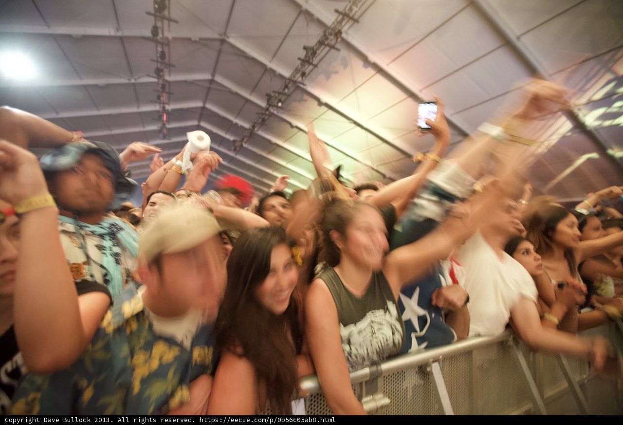 Hands up at Coachella