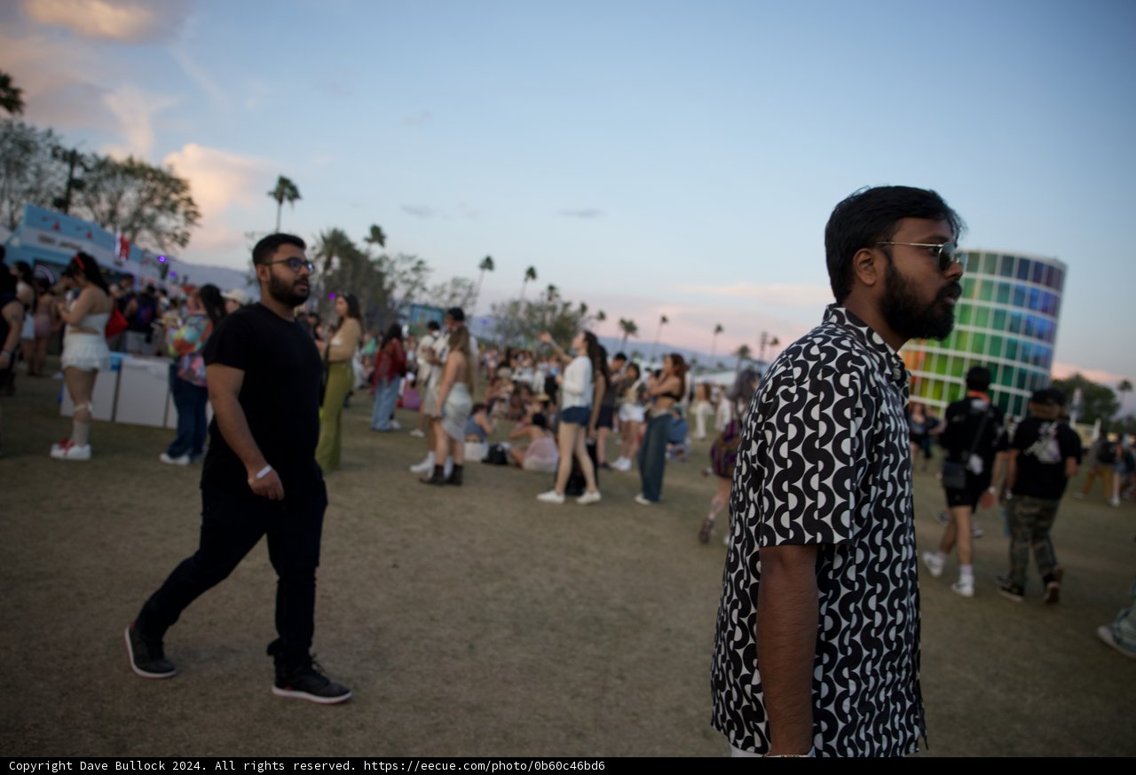 Casual Stroll at Coachella 2024
