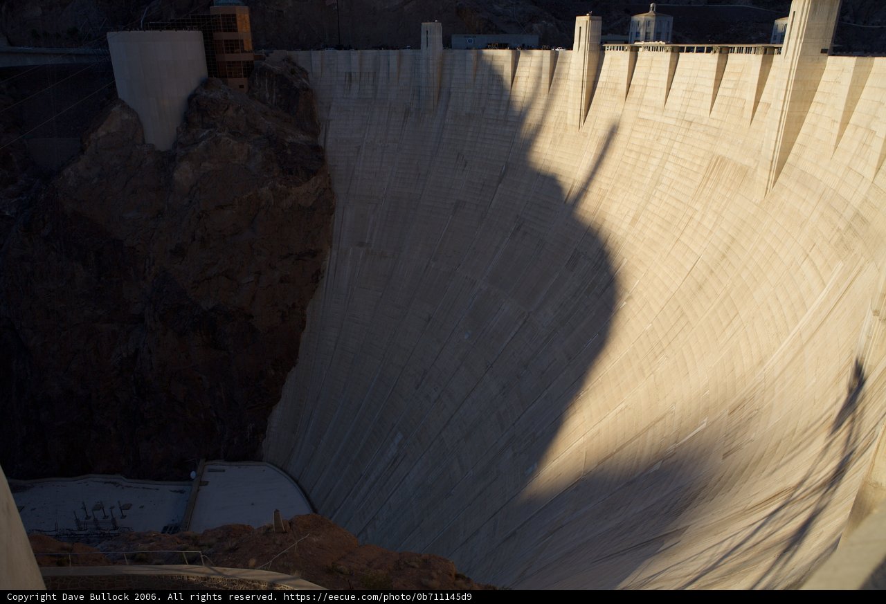 Shadow of the Hoover Dam