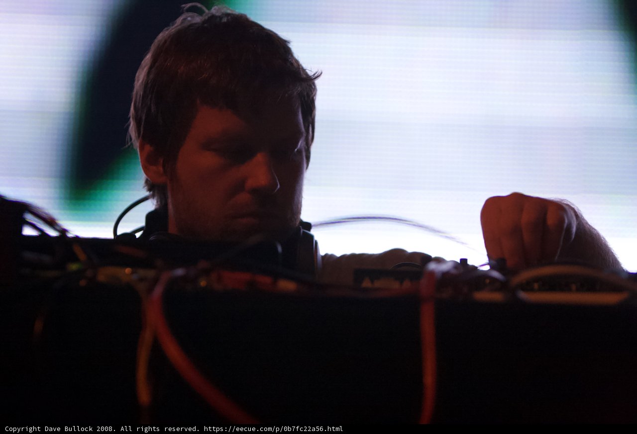 Aphex Twin Entertains Crowd at Coachella 2008