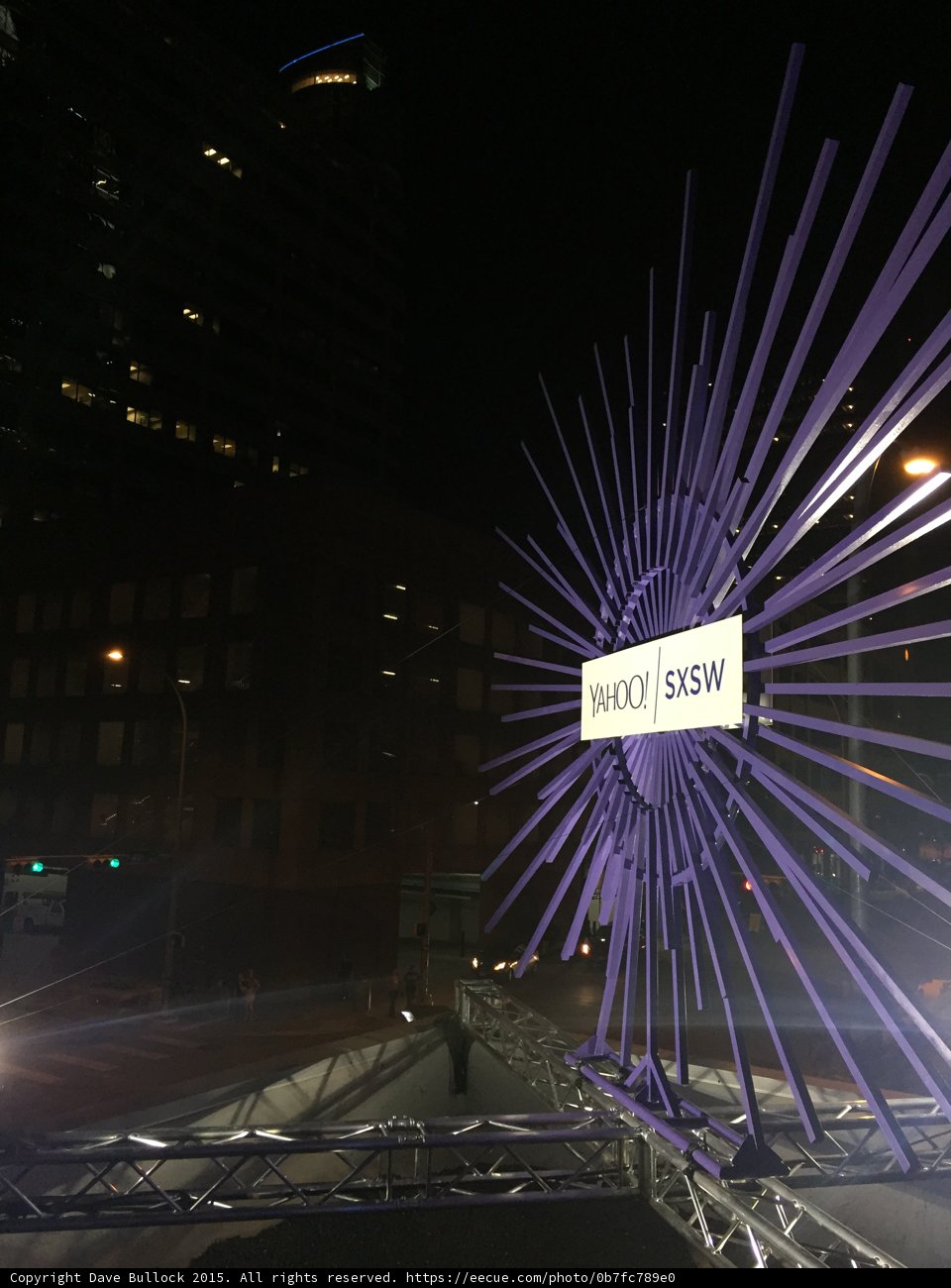 Yahoo SXSW Starburst Installation
