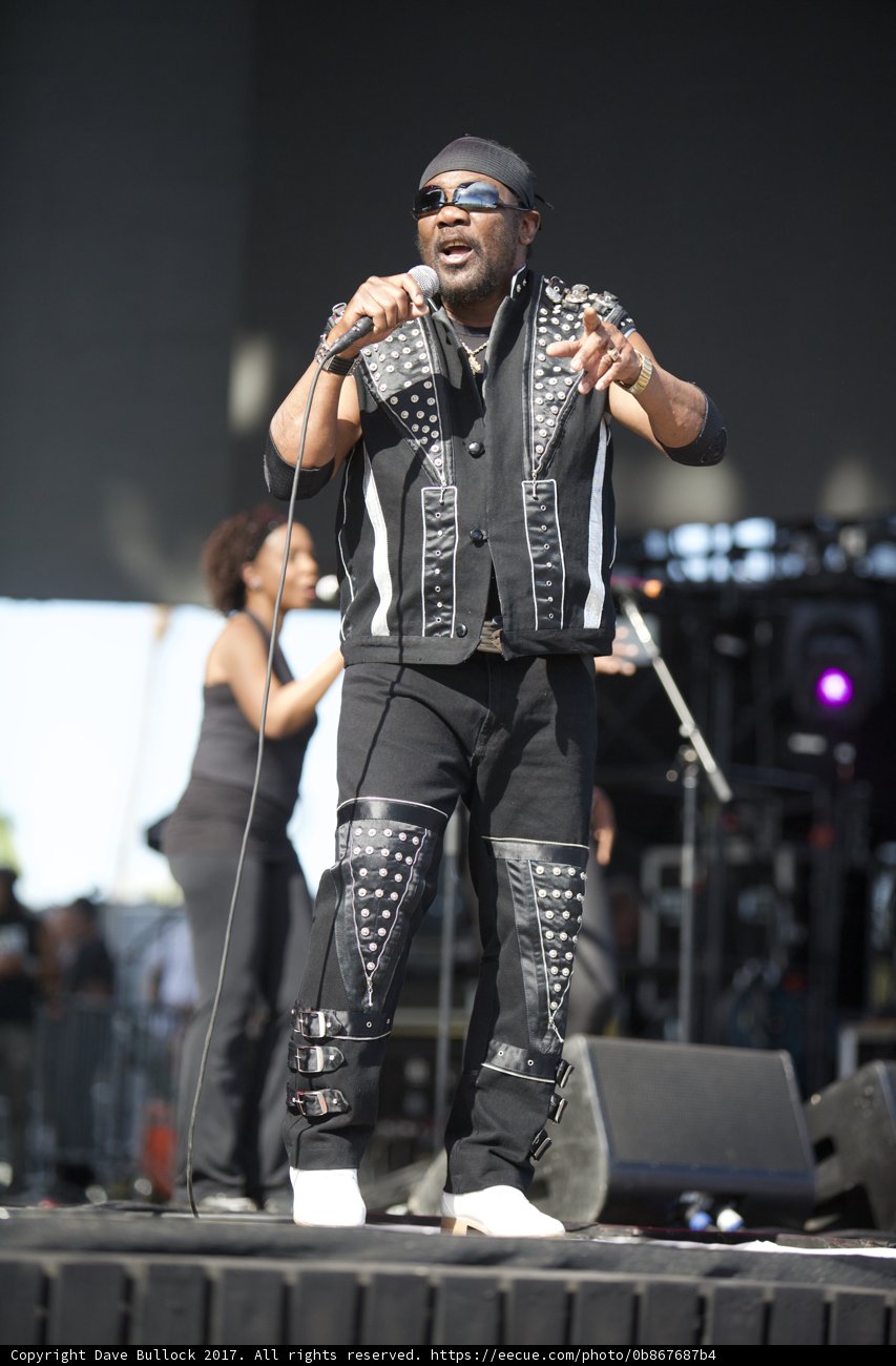 Leather-Clad Entertainer Rocks the Coachella Stage