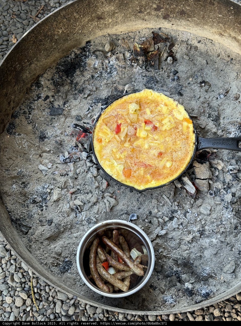 Campfire Omelette Delight
