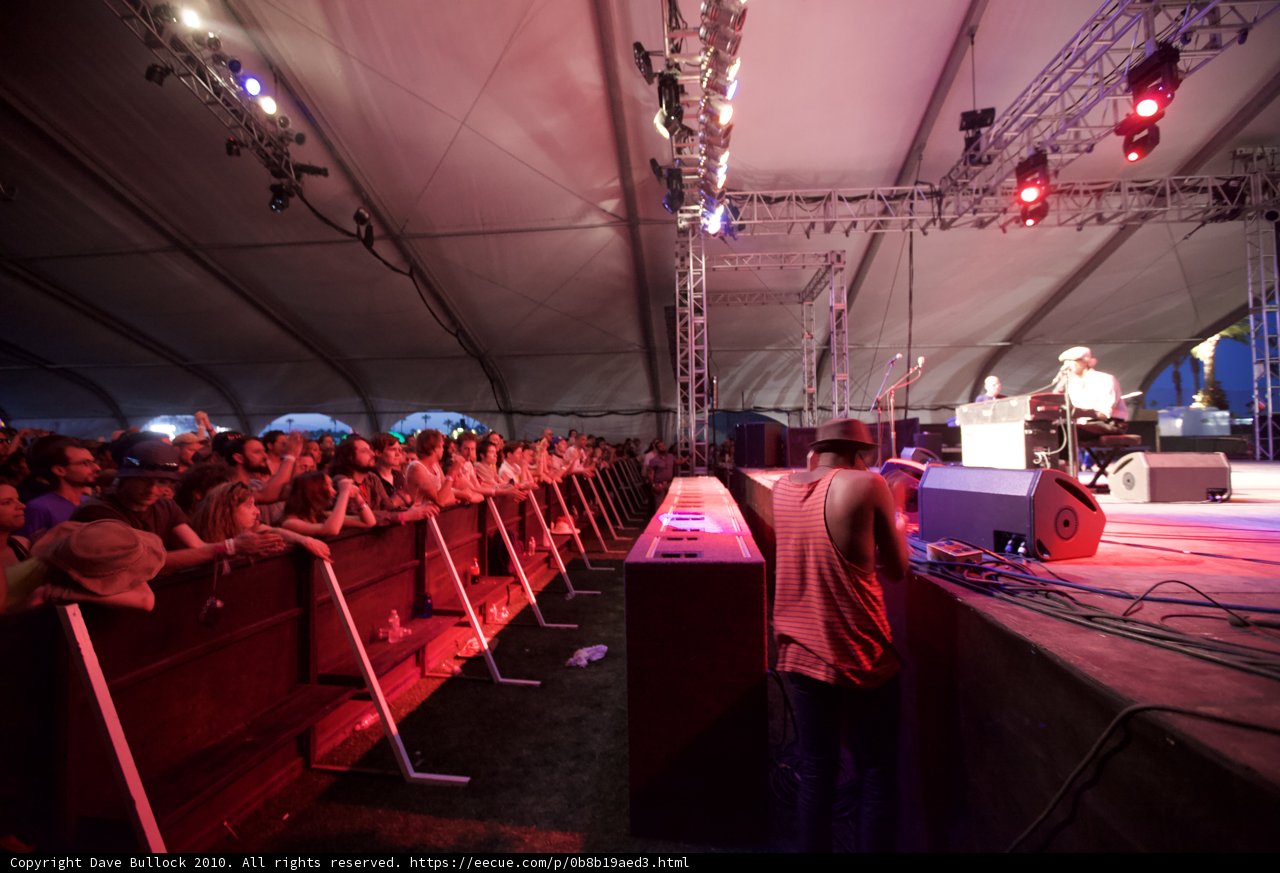 Electrifying Concert Experience under Tent