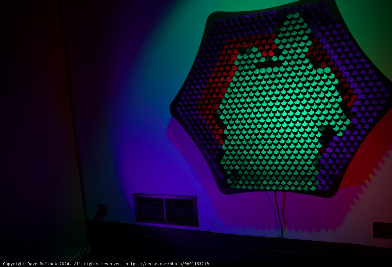 Illuminated Spectrum: An Artifact of Light and Pattern