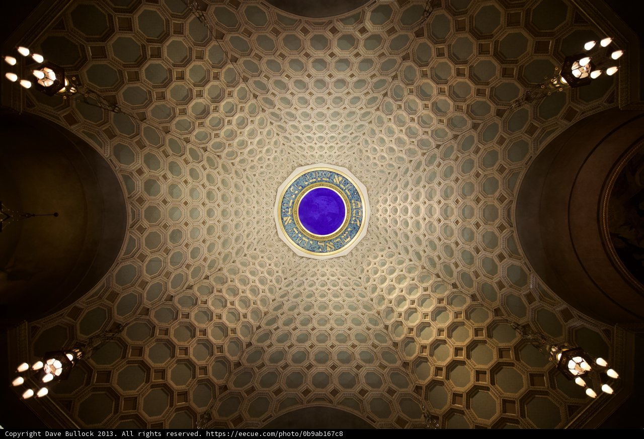 Illuminated Mosque Dome