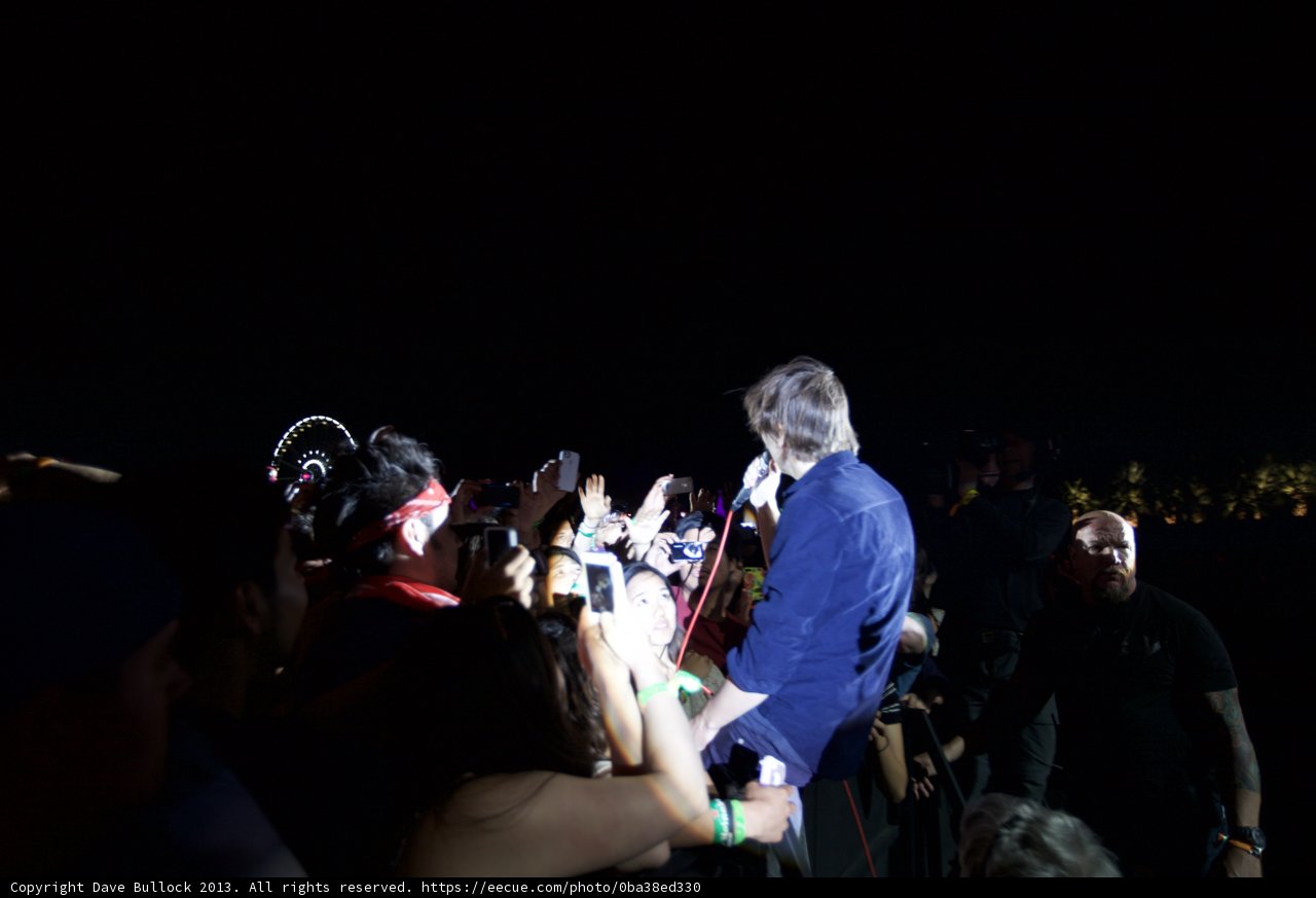 Night-time Concert Crowd