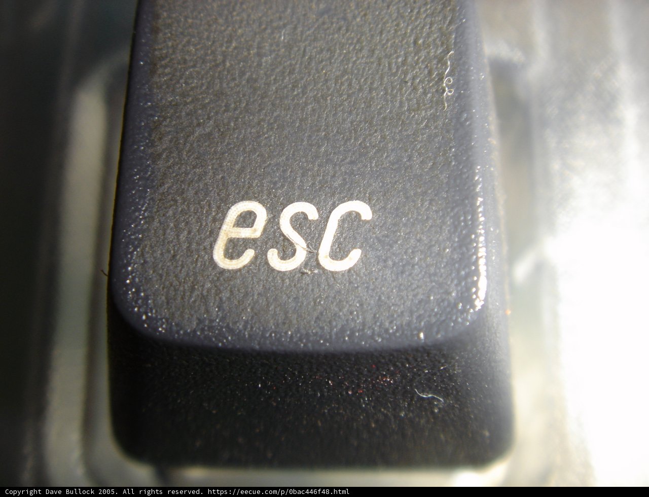 ESC Key for Your Car