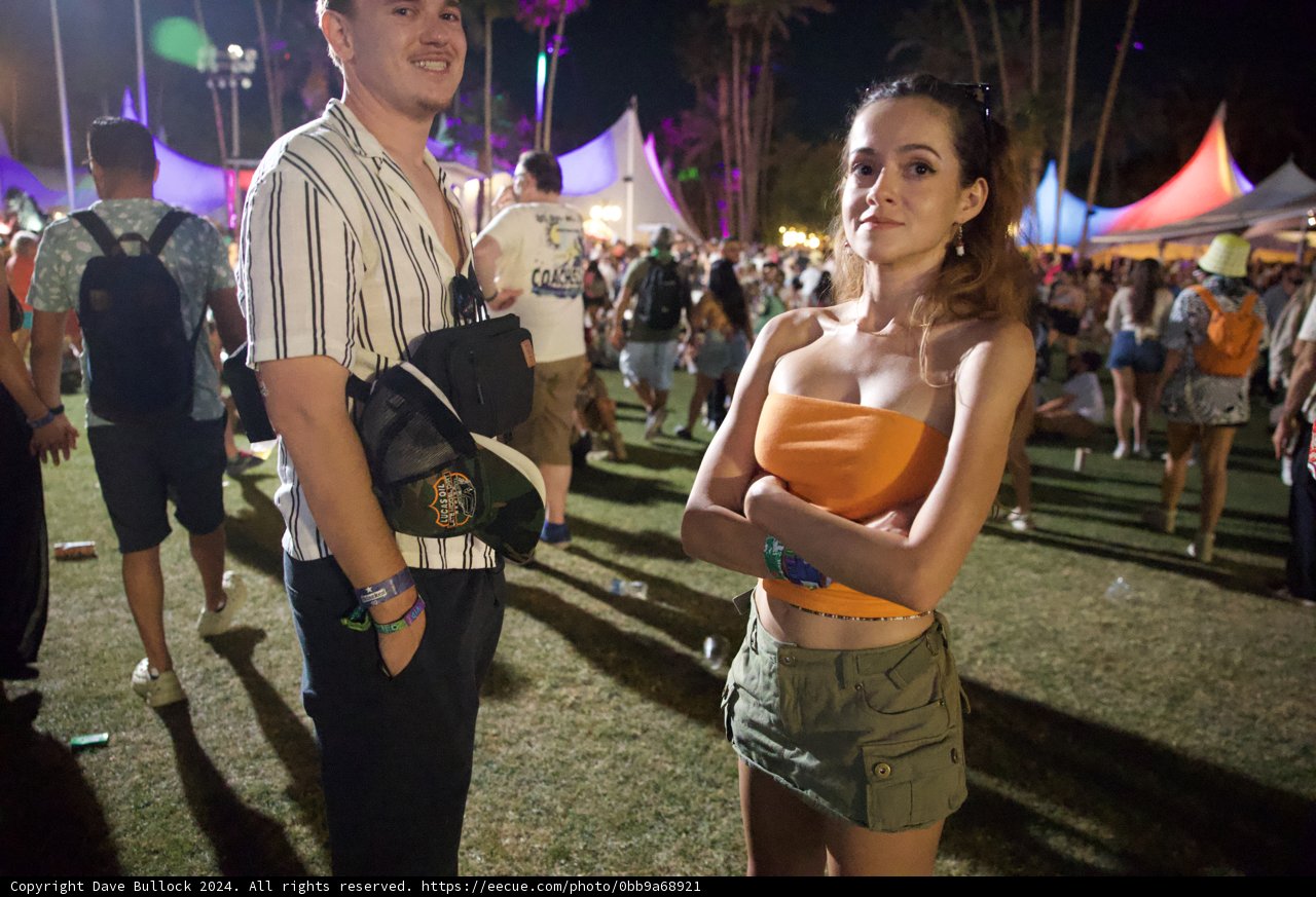 Festival Vibes Under Neon Lights