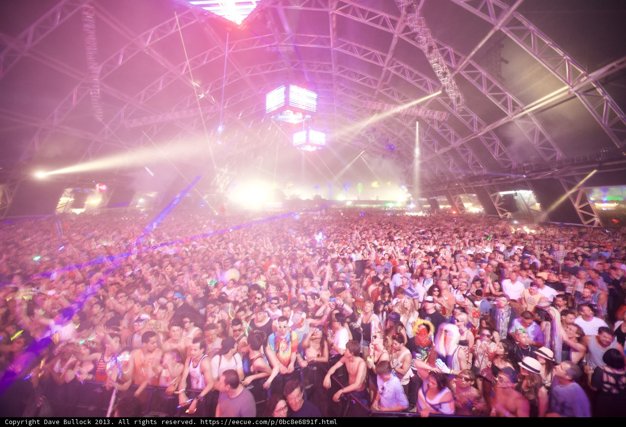 Urban Music Festival Crowd