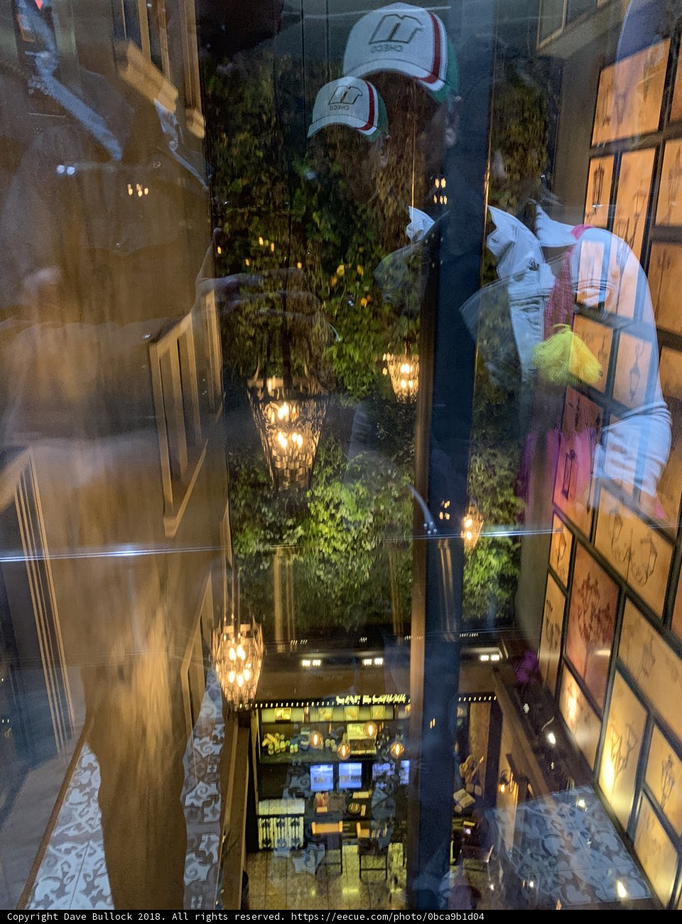 Reflections of Urban Light