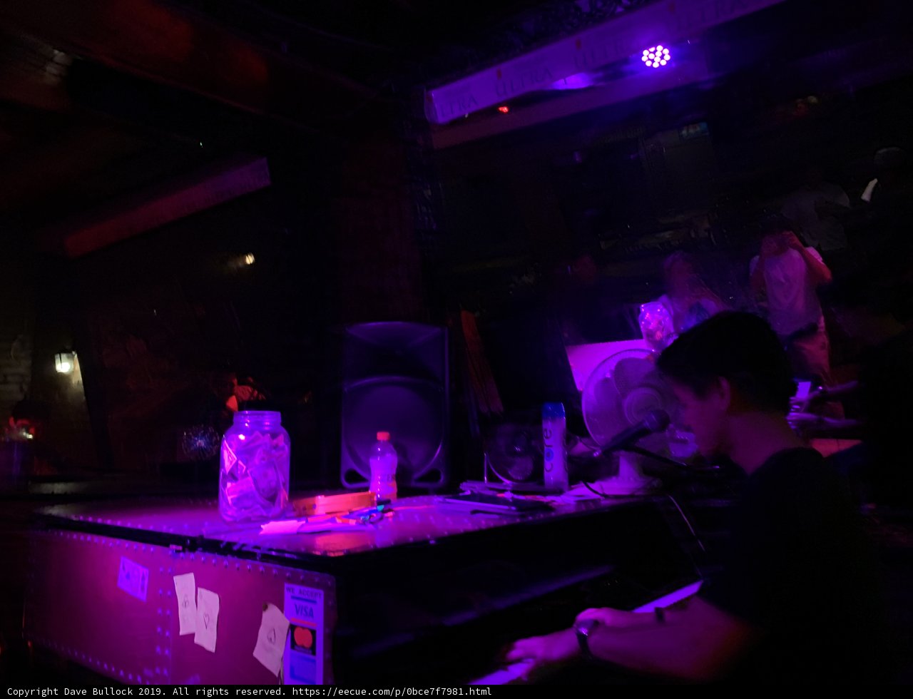 Keyboard Serenade in a Dark Nightclub