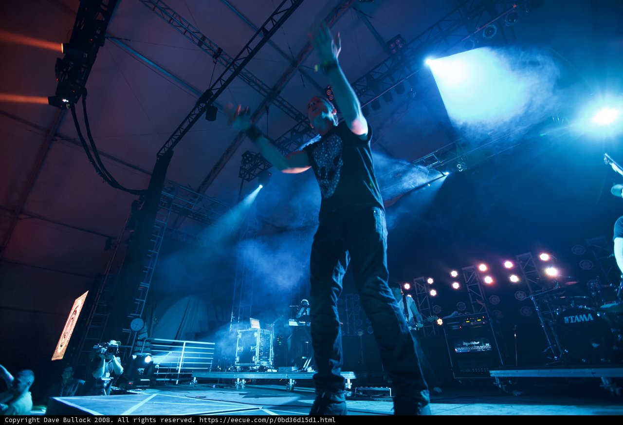 The Rockstar on Stage