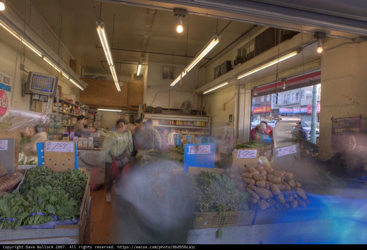 Busy Store Scene