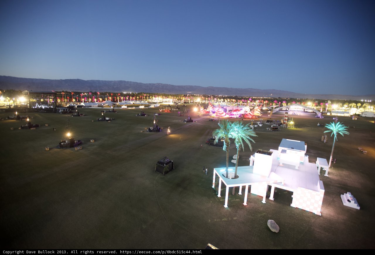 Coachella Nightscape
