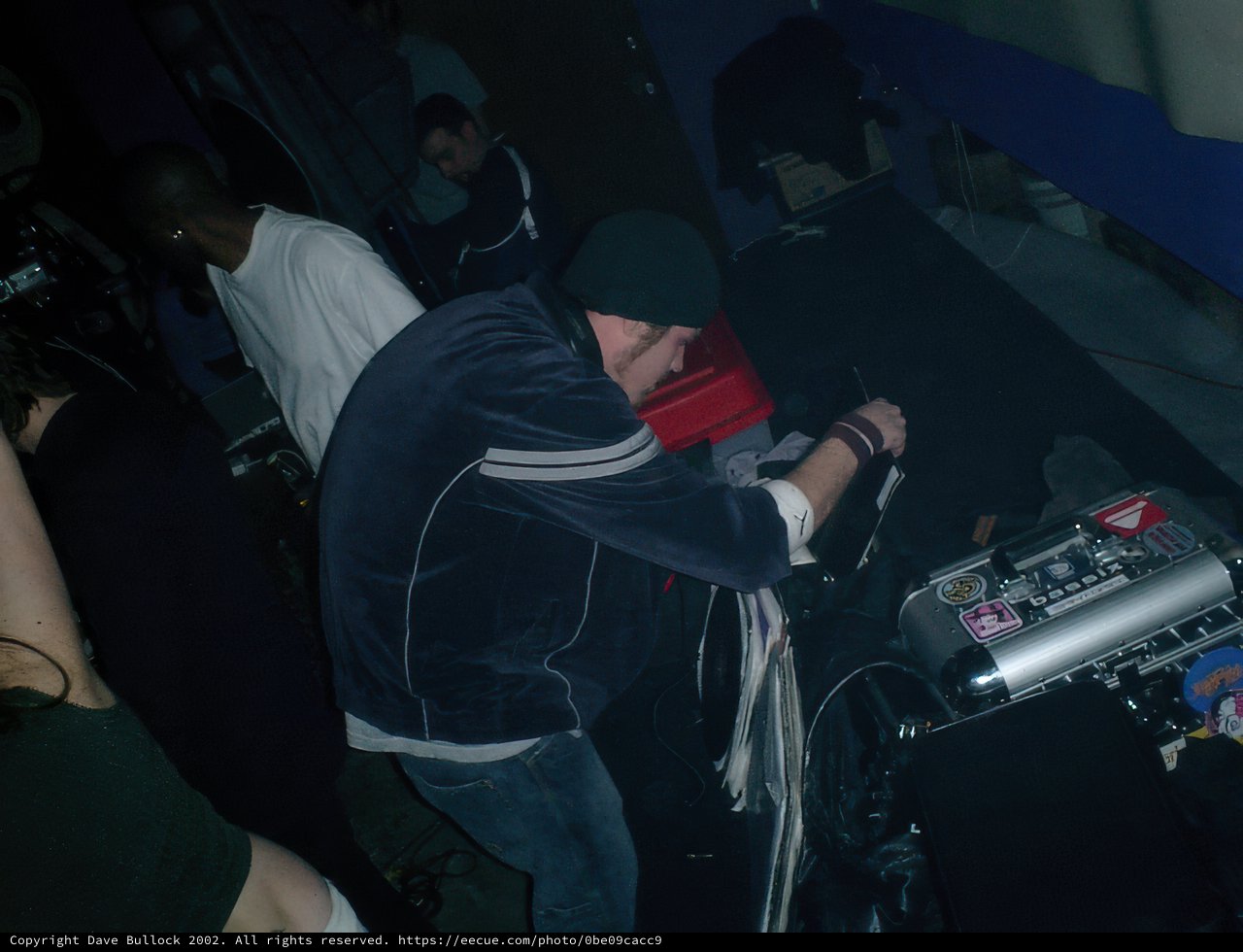 Nightclub DJ at Work