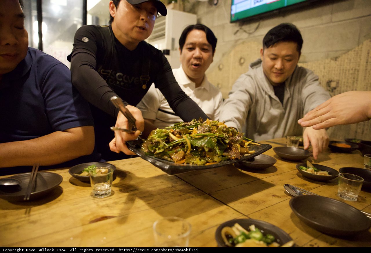 Family Feast in Korean Style