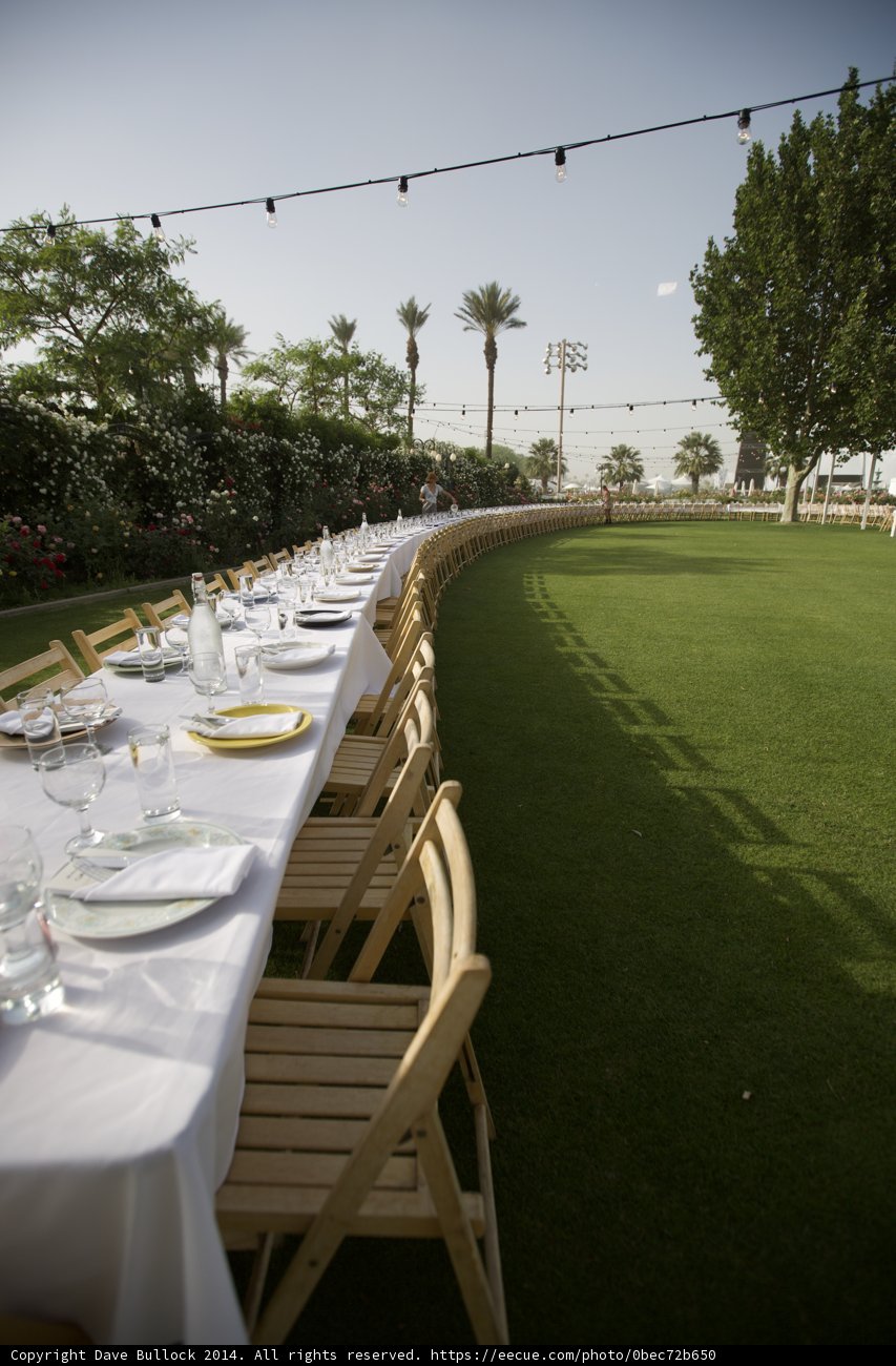 Outdoor Fine Dining at Empire Polo Club