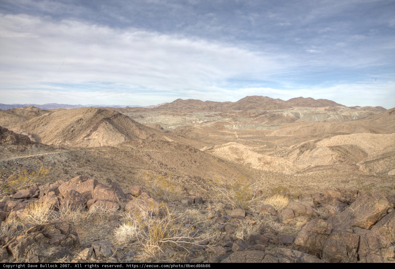 Desert Plateau Scenery