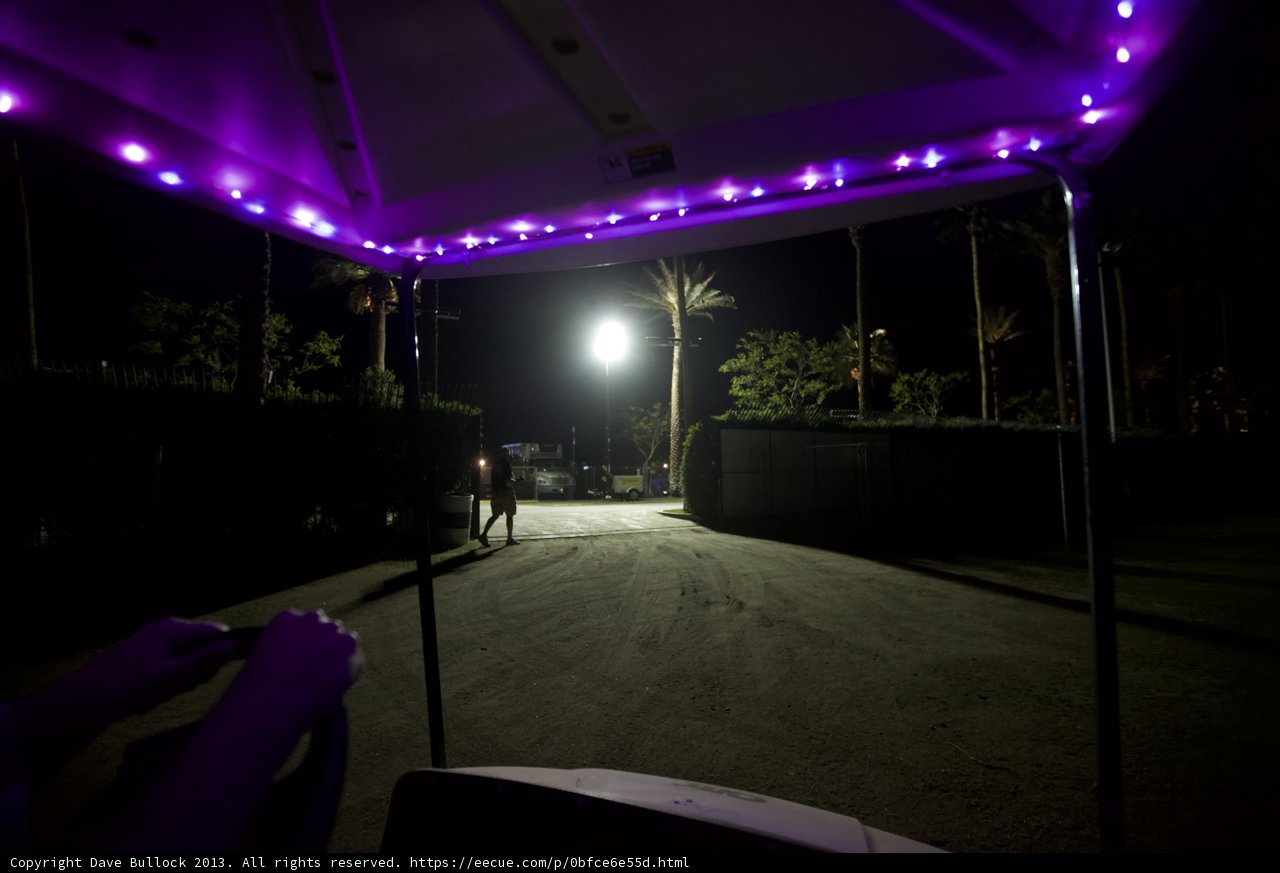 Night Ride at Coachella