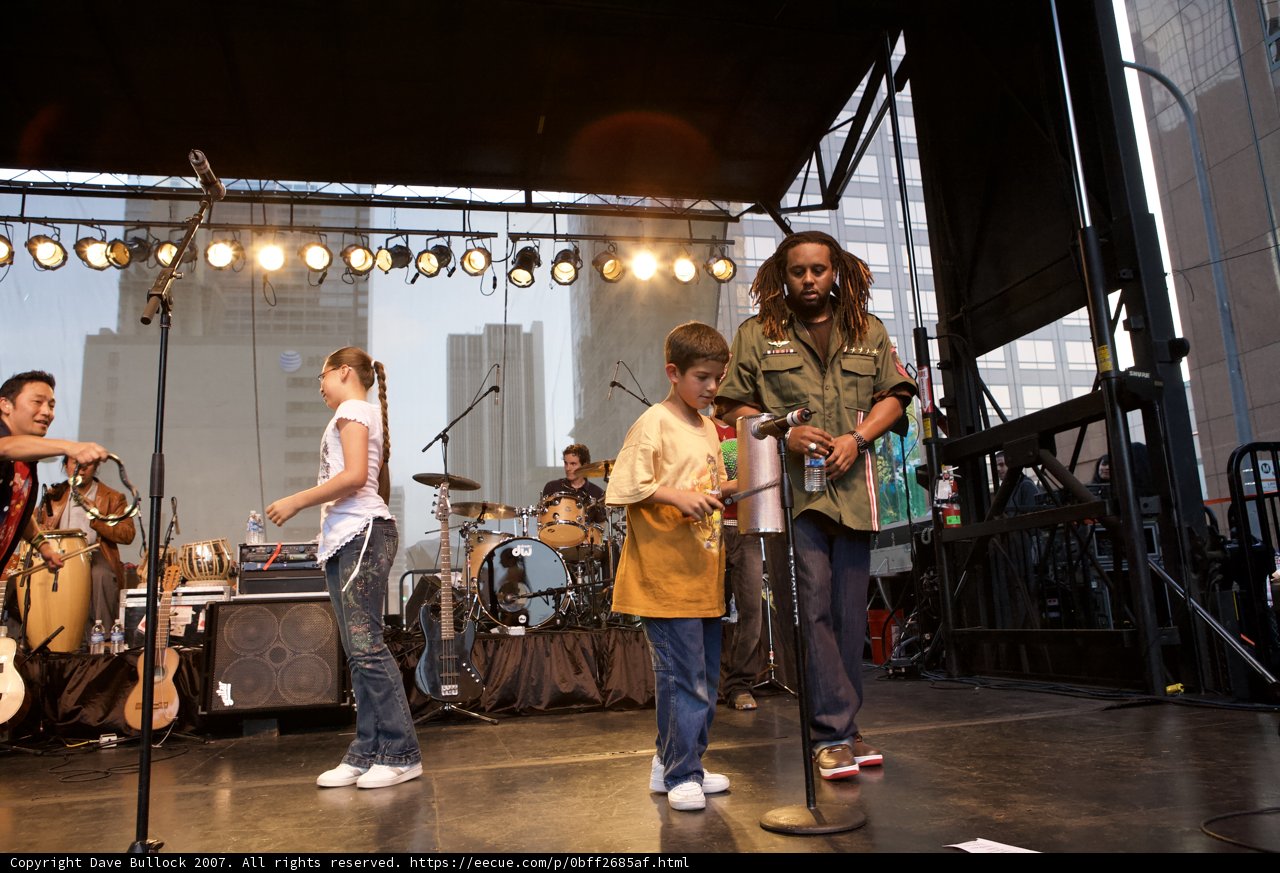 Grand Performance on Stage