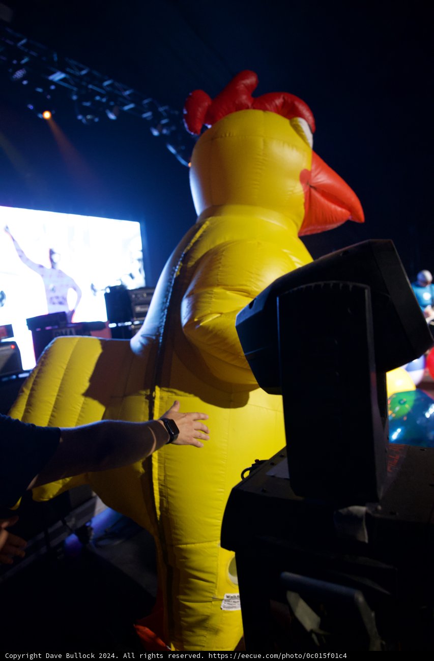 Inflatable Intrigue at Coachella 2024