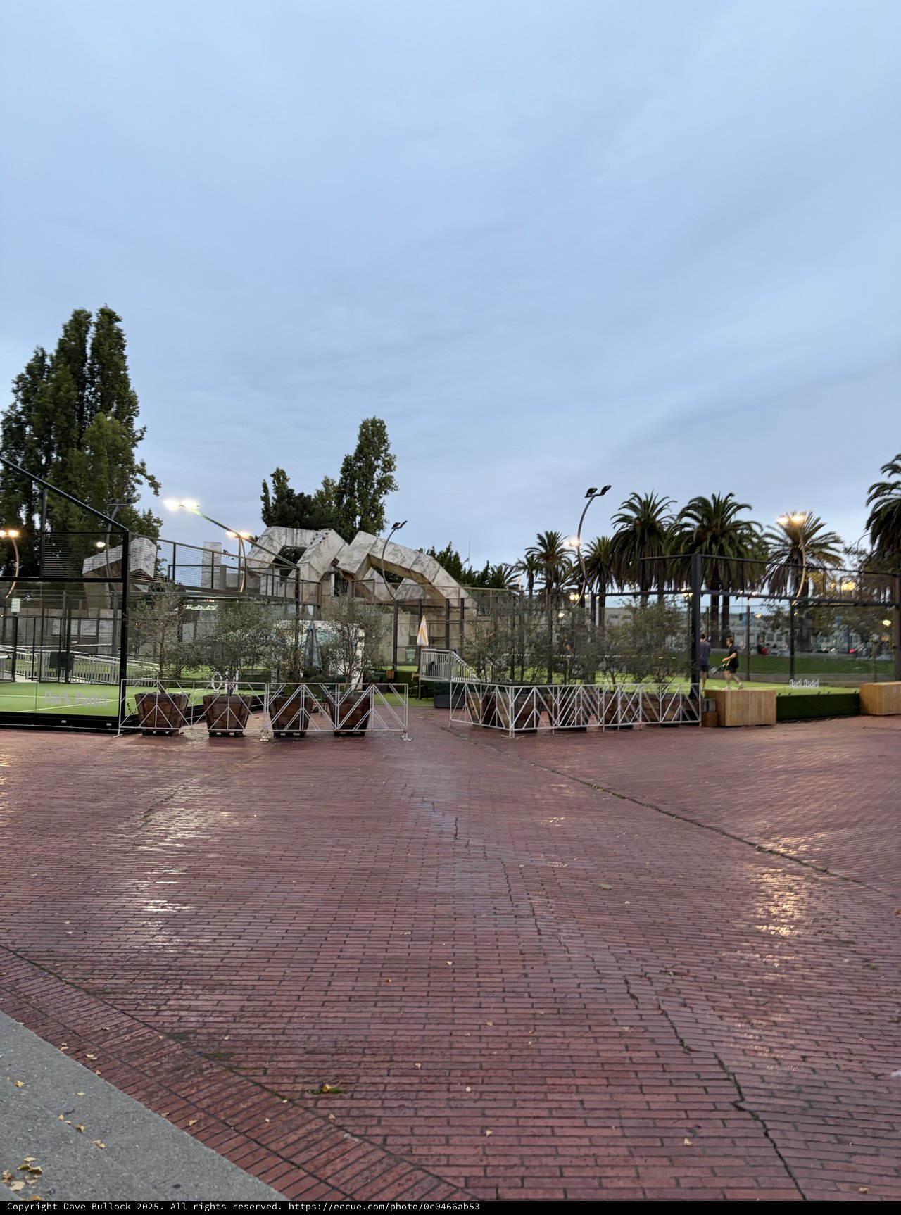 Overcast Evening at Urban Park Sports Complex