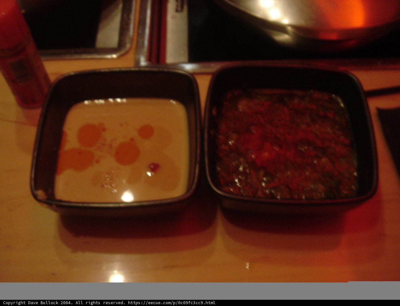 Two Bowls of Hearty Curry Soup