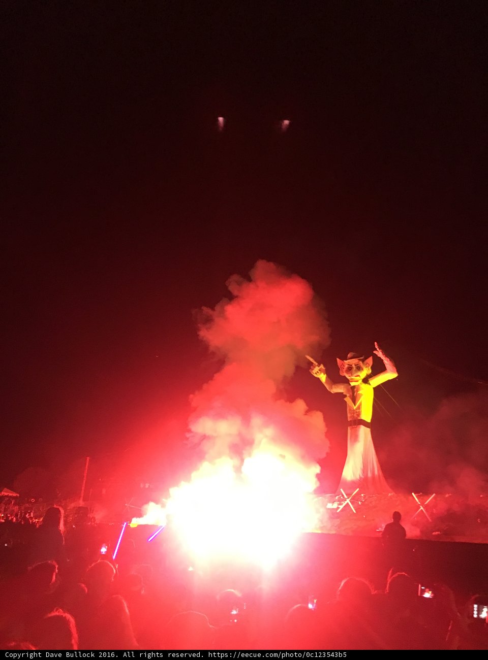 Fiery Performer Takes the Stage