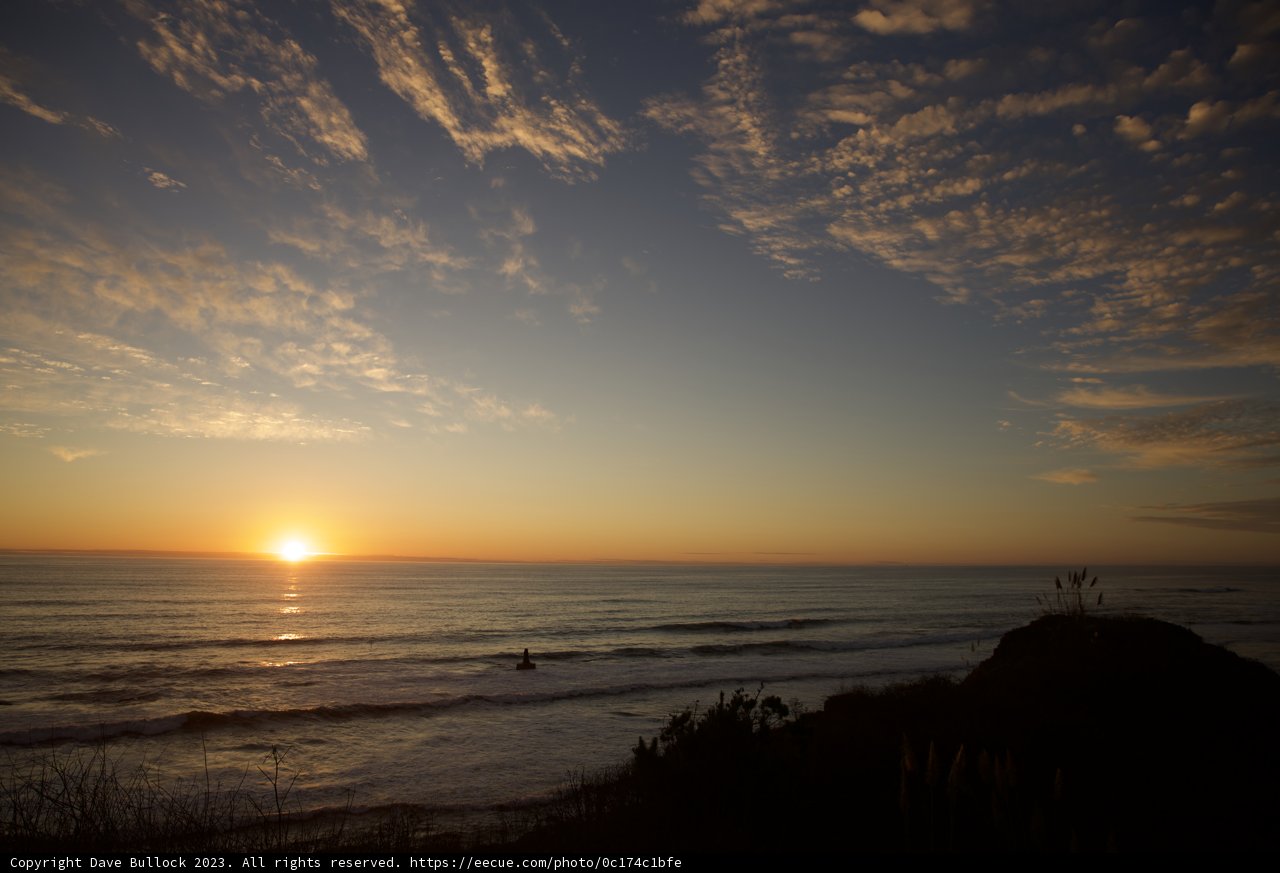 Captivating Sunset Over Halfmoon Bay