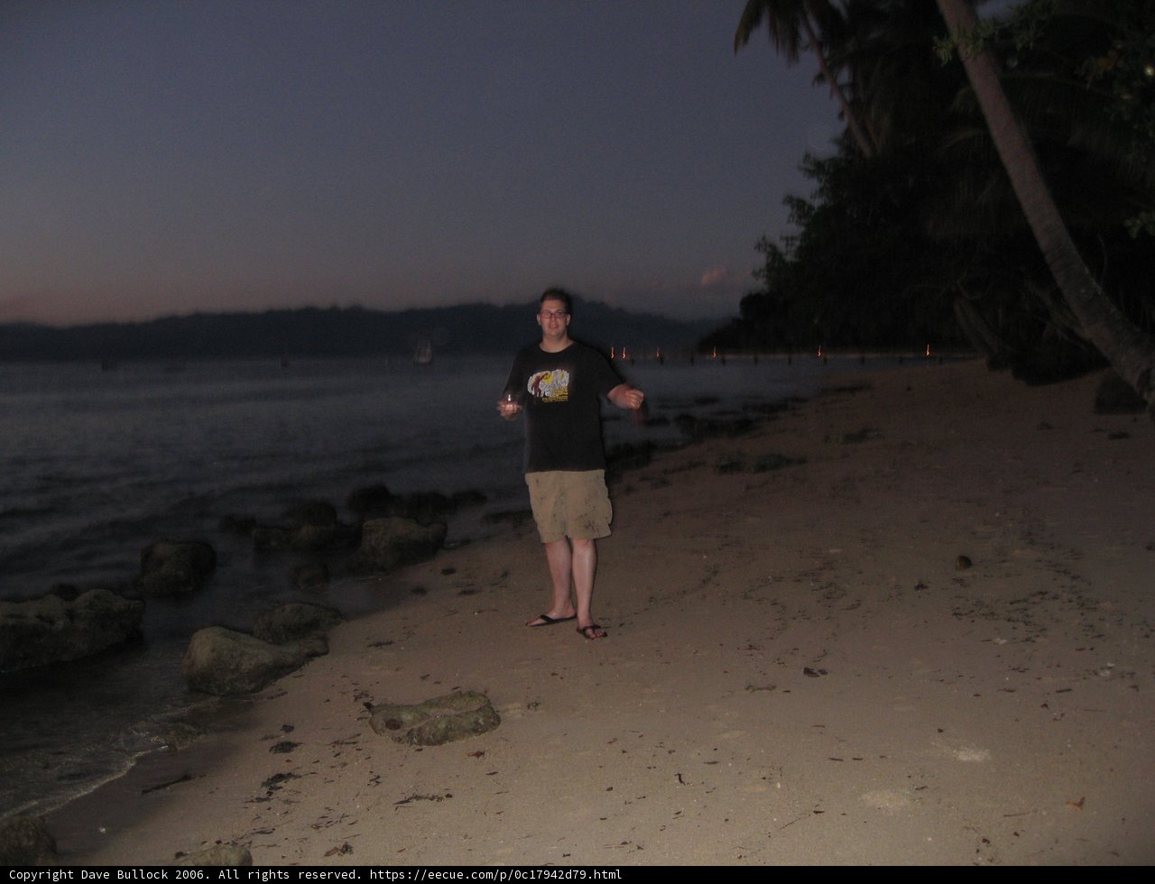 Dusk at an Island Paradise