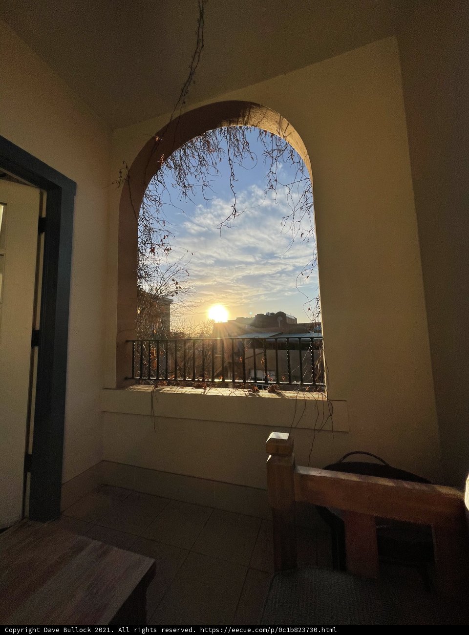 Villa at Sunset