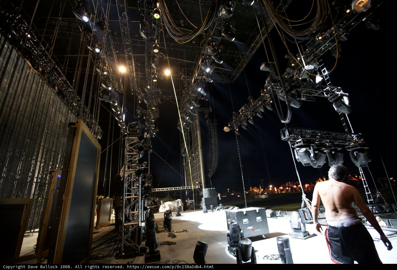 Rocking the Coachella Stage