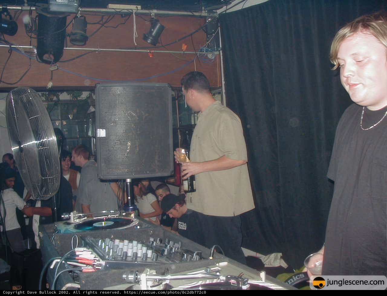 DJ Entertains Crowds at Nightclub