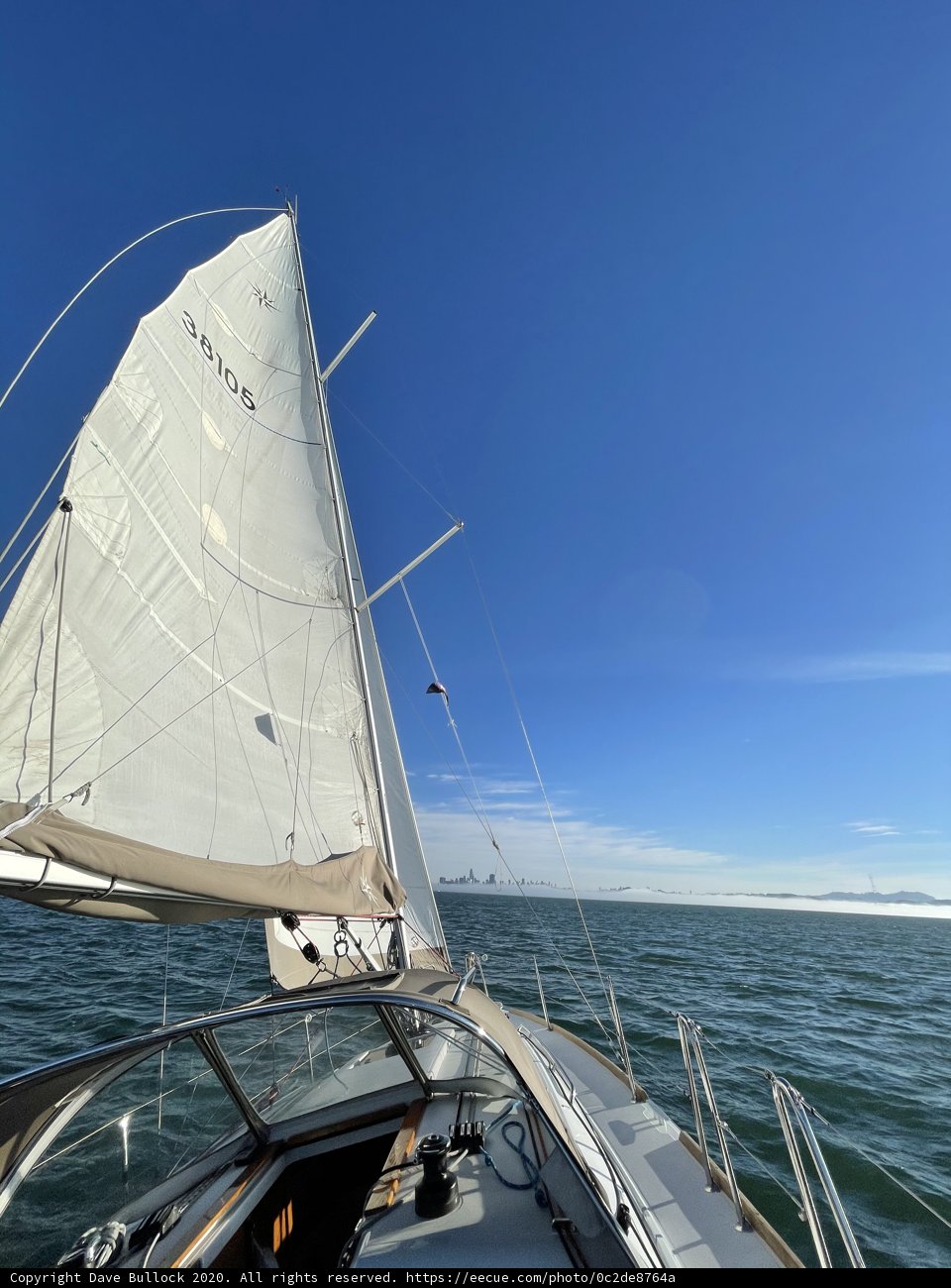 Sailing the clear skies of San Francisco Bay
