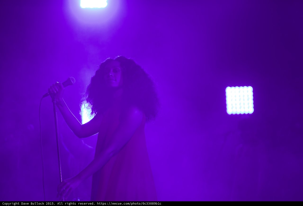 Florence Welch Singing Purple Haze Curly Hair