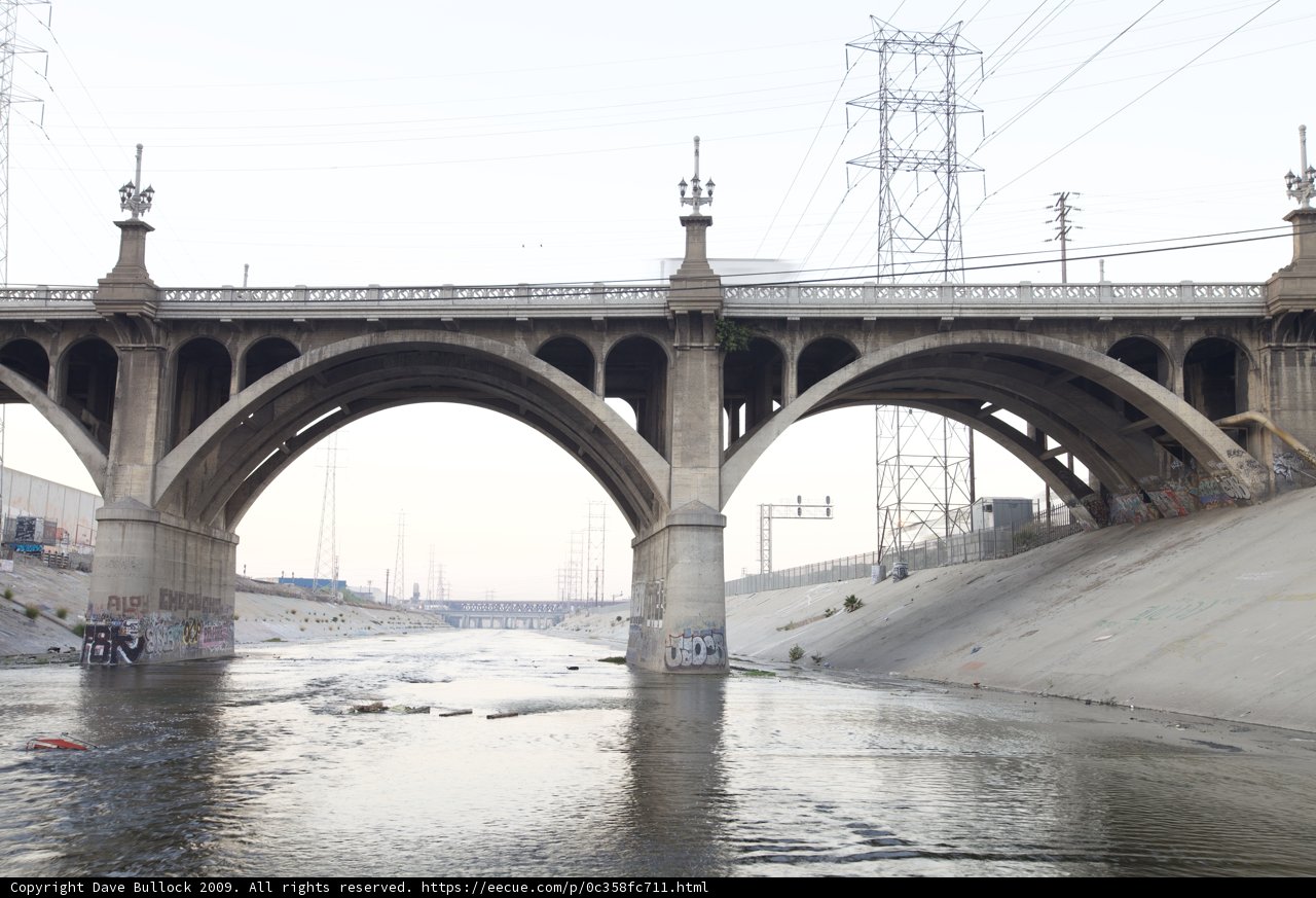 Gothic Arch Bridge over LA River