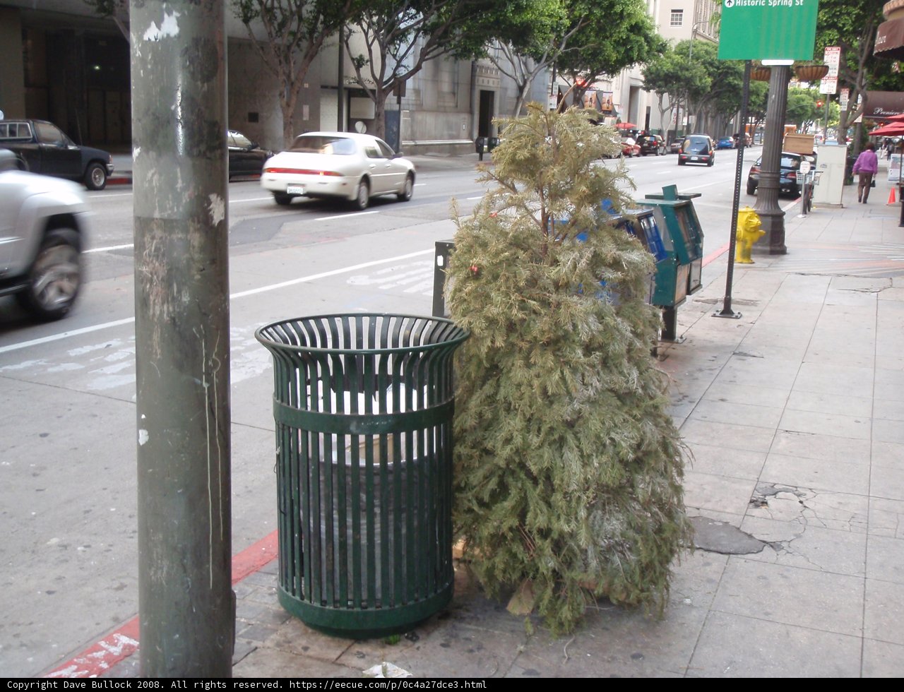 Garbage on the Sidewalk