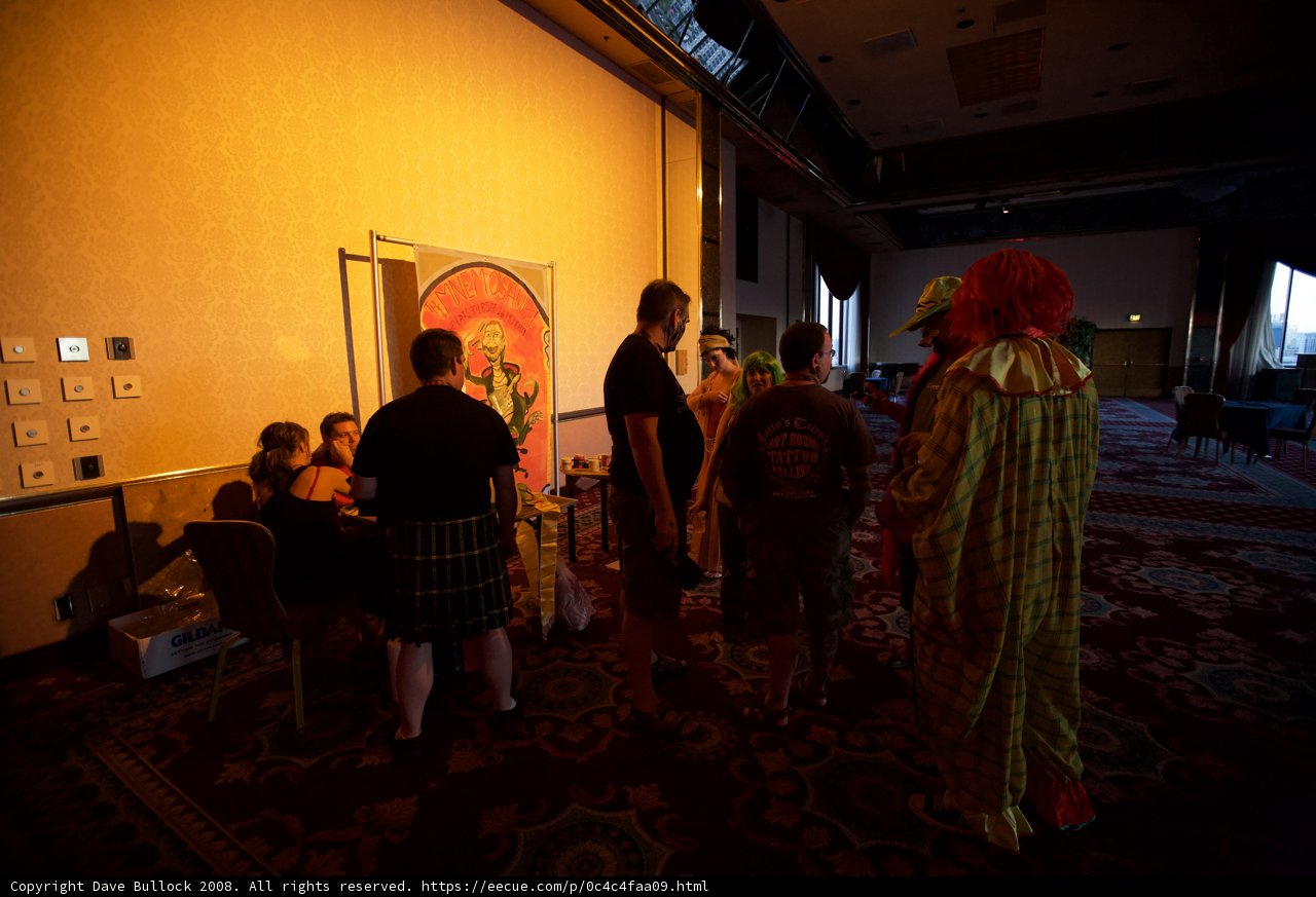 Costume Party with a Clown