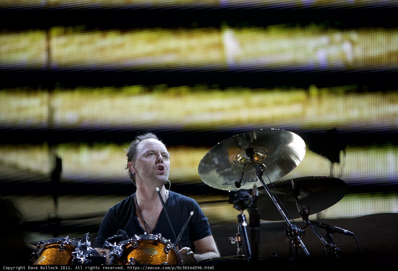 Lars Ulrich Takes the Stage at Big Four Festival
