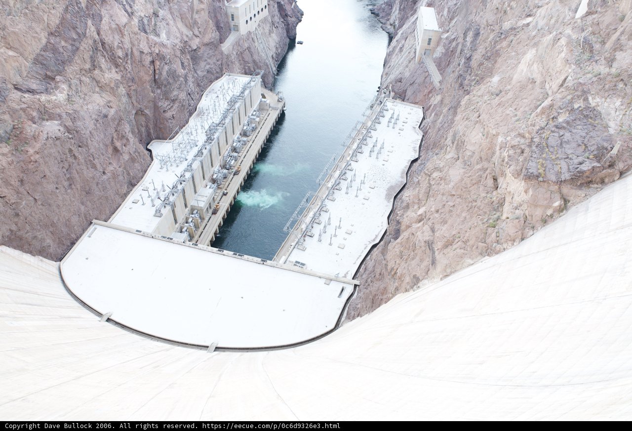 Majestic View of Hoover Dam