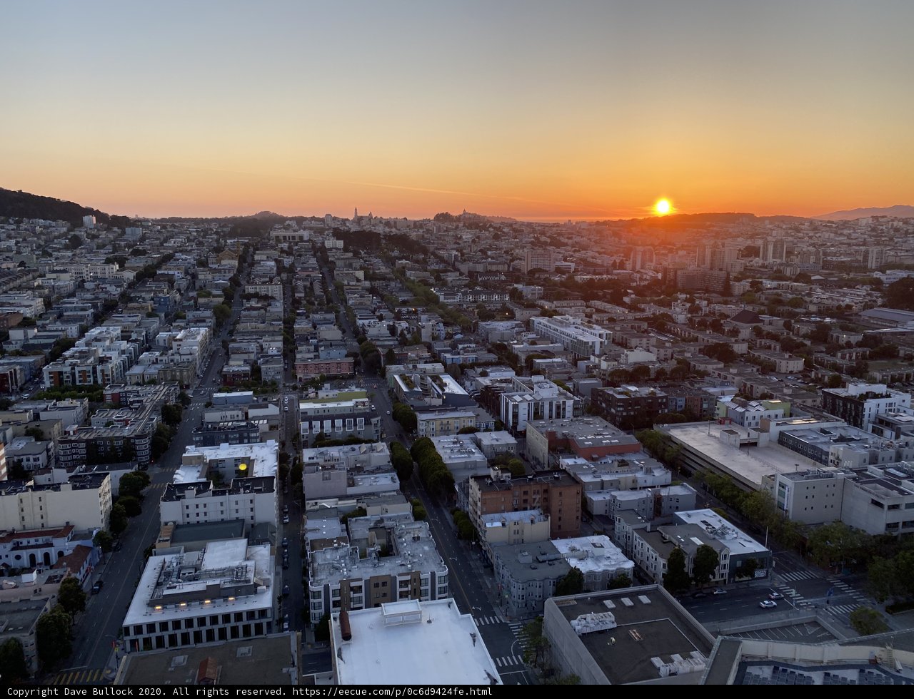 Golden Hour in the City by the Bay