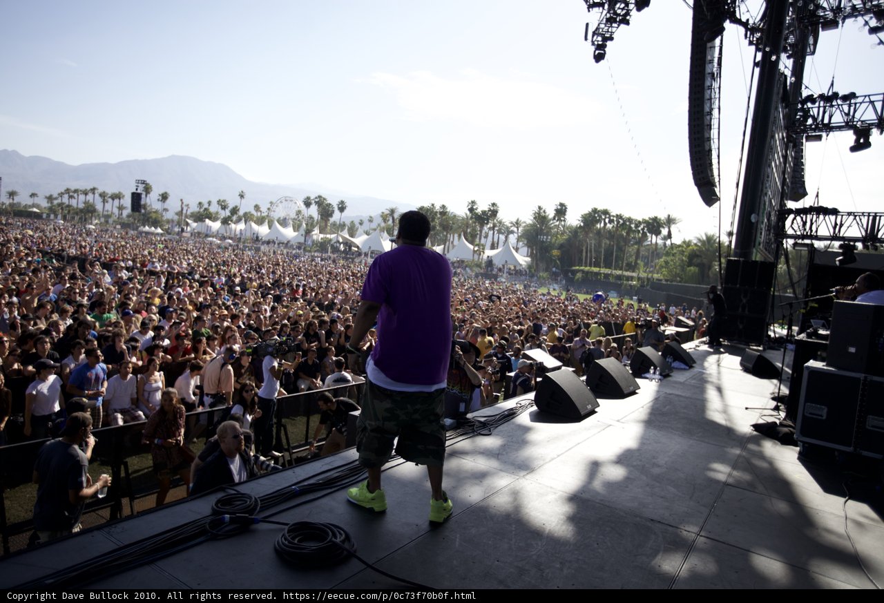 Purple-clad Performer Rocks Coachella 2010